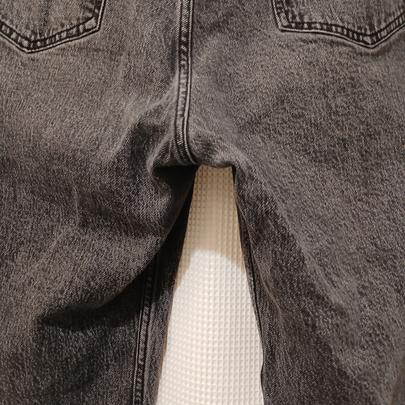 Abercrombie and Fitch Curve Love 90's High Rise Black Wash Jeans Size 16/33 - Picture 9 of 12